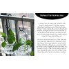 WHITECLOUDZ WHITECLOUDZ 30-Pack Black S Hooks for Hanging Plants, Metal