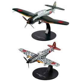 OPO 10 - Set of 2 1:72 scale fighter aircraft compatible with Aichi B7A2 + Kawasaki Ki61 - NG13 - G08+G10
