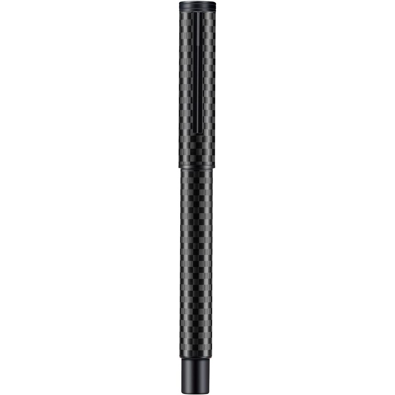 Hong Dian - Pluma estilográfica Forest Pro Silver de acero