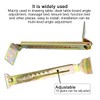 Enenes 10-Gear Adjustable Angle Hinge 2PCS Heavy Duty Lift Rod
