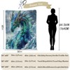 Ti Caldi Mystical Dragon Storm Blanket - Warm, Fluffy &