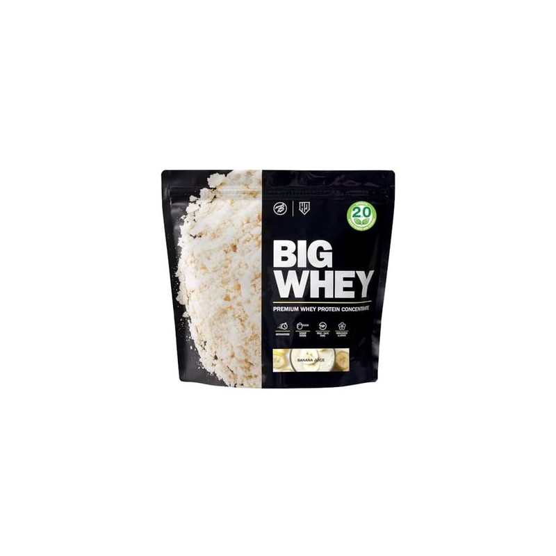 바흐스포츠 프로틴 빅웨이 1kg 바나나맛 인공감미료 무첨가 WPC Bach Sports