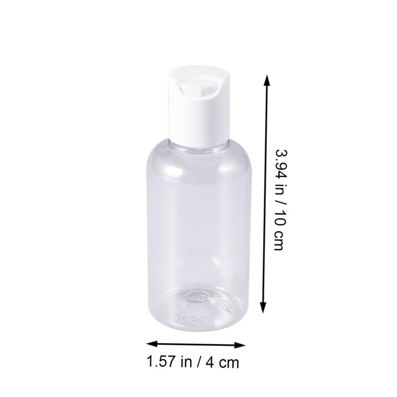 FOMIYES Can 75ml Bottles 15 Pack Reusable Travel Bottles for