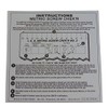 Screw Chek'r Metric Screw Thread Size Gauge No. 2 (8MM