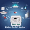 ZigBee Smart Mini DIY Rf Switch Modul Lichter kompatibel mit