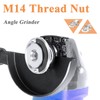 HaoTrade 2 Piece M14 Quick Release Nut, Angle Grinder Quick