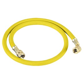 Robinair (68136A) Enviro-Guard Hose with 45° Quick Seal Fittings - 36", Yellow