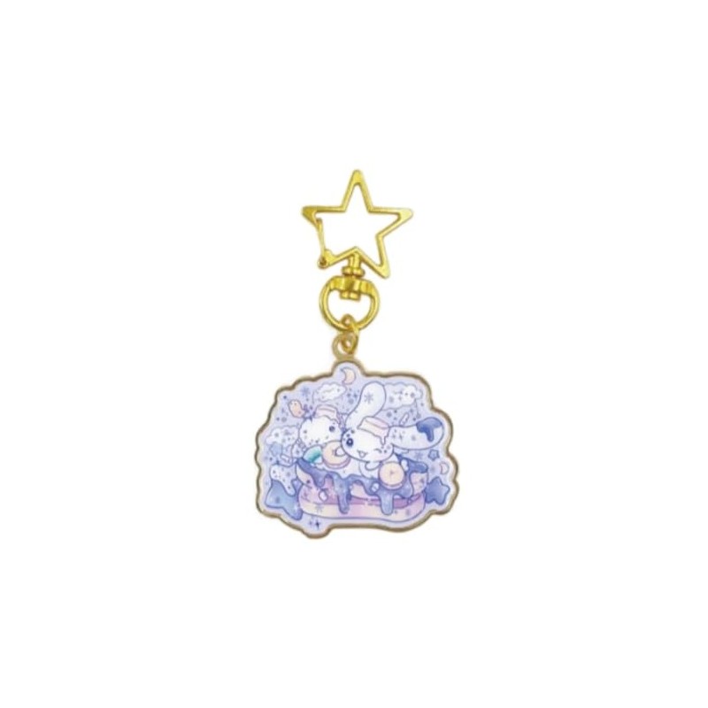 Marimo Craft SRDM-021 Metal Key Holder, PU Cinnamoroll, Kogimyun x