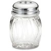 Great Credentials© Grated Cheese or Red Pepper Swirl Glass Shaker