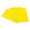 PATIKIL 2.13 x 3.39" PVC Blank Cards with Slot Punch