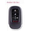 KARLOTLAND 2 Pcs Silicone Key Fob Cover for 5 Buttons