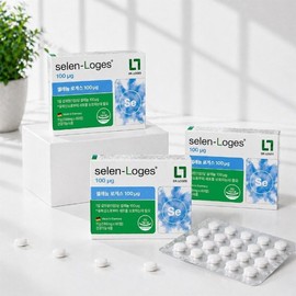 Dr. Loges Selenium Loges Inorganic Selenium Selenium Loges 100mcg 60 tablets 3 boxes / 닥터로게스 셀렌로게스 무기셀레늄 셀레늄 로게스 100mcg 60정 3박스