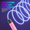 Flintronic Jump Rope, Illuminated Skipping Rope with Adjustable Length, Tangle-Free,