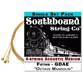 Southbound Strings "Octave Mandolin" GDAE String Set for 23-25" Scale 4-string Instruments