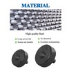 Tnisesm Steel Adapters Suit for 3/16, 1/4 Double & Single