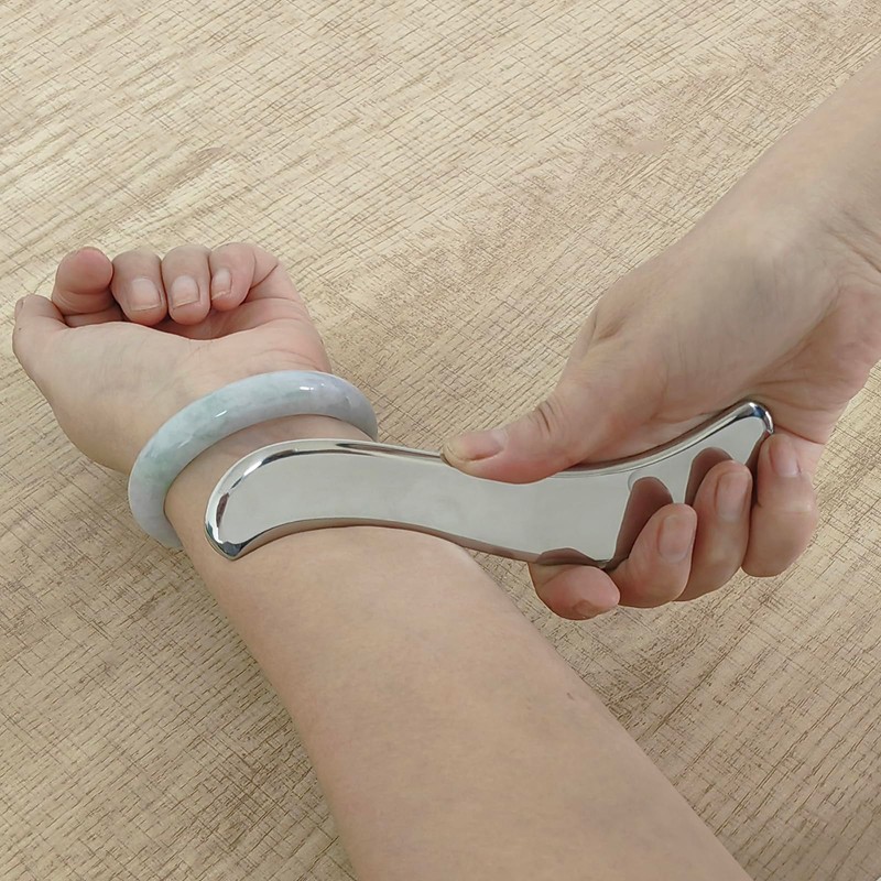 BYYDDIY Stainless Steel Gua Sha Muscle Scraper Tool,Scar Tissue Tool