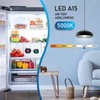 hansang Refrigerator Light Bulb E26 Base, 60Watt Equivalent, 5000K Daylight,