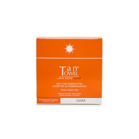 Tan Towel Total Body Tan Dark, 0.25 fl. oz.