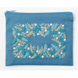 LECIEN COSMO Embroidery Kit, Yula's Heartfelt Flower Embroidery [Garden of Mimosa] No. 542405, Finished Size: Approx. 5.7 x 7.5 inches (14.5 x 19 cm)