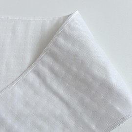 KimYoung Under Belly Sweat Liner -100% Cotton Gauze - Washable - 3PCS (XX-Large) White