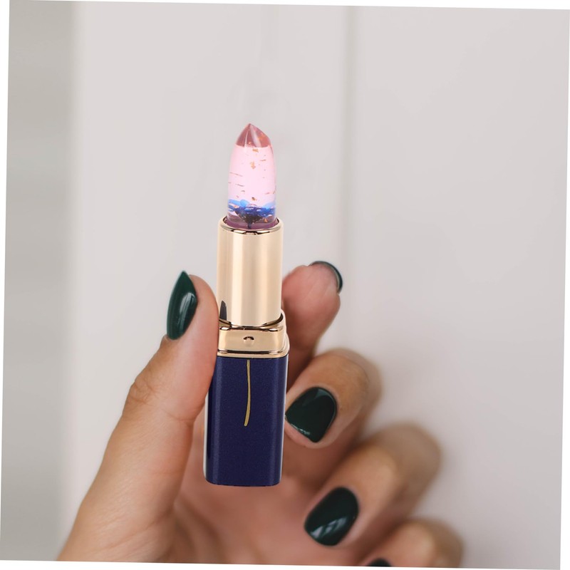Beavorty Changing Lipstick Flower Extracts and Moisturizing Formula Easy Application