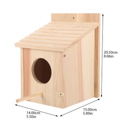 IWOWHERO Bird Feeder for Wild Birds Garden Decor Breeding Box Cage Pet Supplies