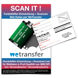 Colour Small Image Development + Scan, Image Data via WE Transfer