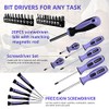ACOSEA Purple Tool Set,223-Piece Tool Sets for Women,Tool Kit with