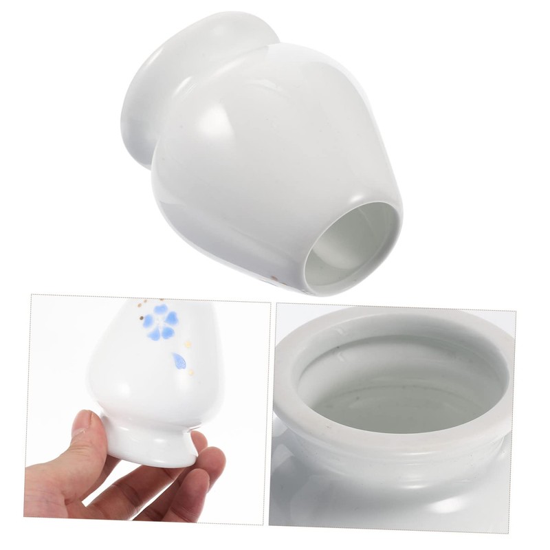 BIUDECO Matcha Brush Whisk Holder Ceramic Japanese Tea Bowl Accessory