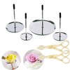 Cake Flower Nail & Flower Lifters 6 Pcs/Set, Flower Nails