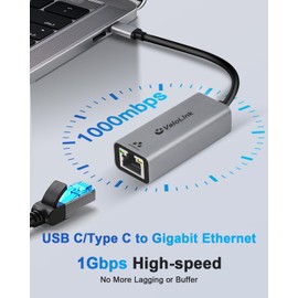 USB c ethernet Adapter，USB c to ethernet Adapter，ethernet to USB c，1000Mbps USB c Network Adapter，MacBook ethernet Adapter，Driver Free Compatible with Laptop, PC, MacBook, Windows, macOS, Linux...
