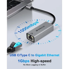 USB c ethernet Adapter，USB c to ethernet Adapter，ethernet to USB c，1000Mbps USB c Network Adapter，MacBook ethernet Adapter，Driver Free Compatible with Laptop, PC, MacBook, Windows, macOS, Linux...
