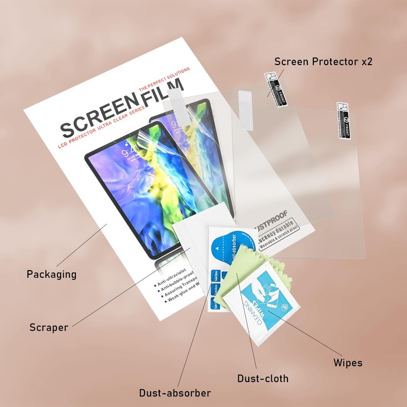 [2 Pack] Screen Protector for Kobo Libra Colour, Premium Anti-Glare