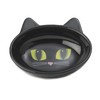 PetRageous Cuenco Ovalado de gres, diseño de Gatito, 13 cm