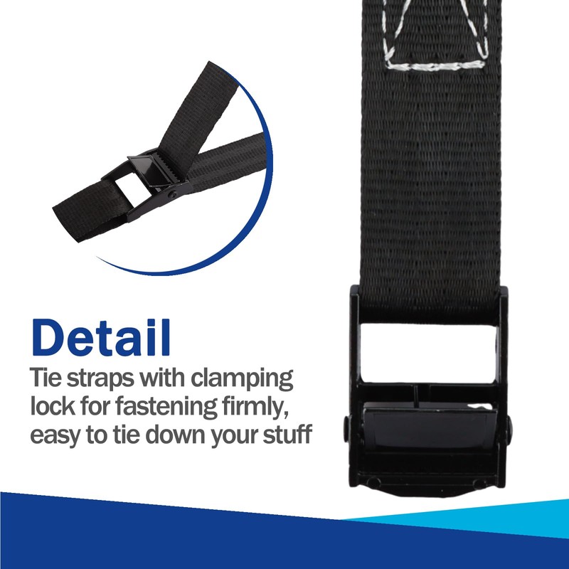 ASelected 6 PCS Lashing strap Lashing strap 25 MM x