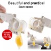 Emson EZCracker Handheld Egg Cracker & Yolk Separator Kitchen Tool