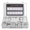 72 Pcs JIC 37° Plug and Cap Kit, Flare Threads