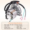 Criditpid Replacement 3-21-08639 Combustion Blower Motor for Harman P68, XXV,