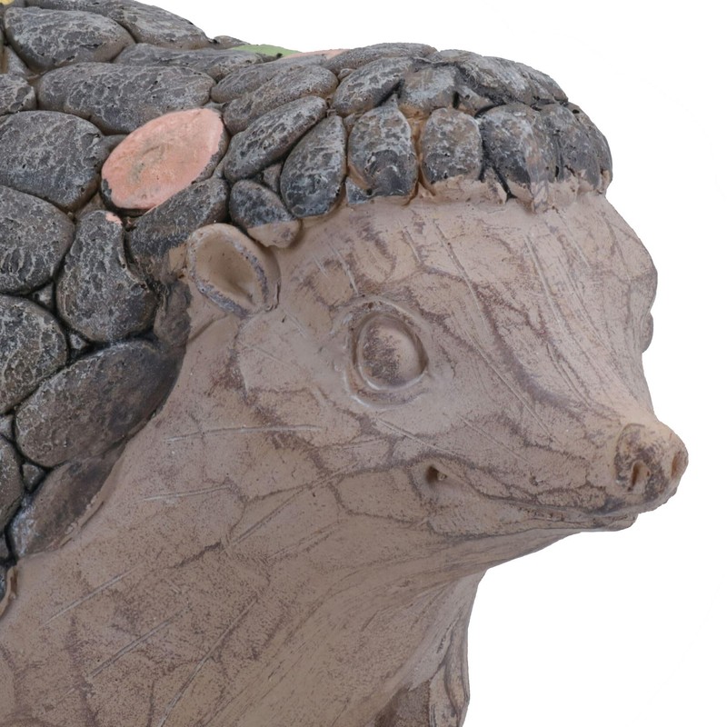 AB Tools Hedgehog Resin Sculpture Statue House Garden Ornament Figurine