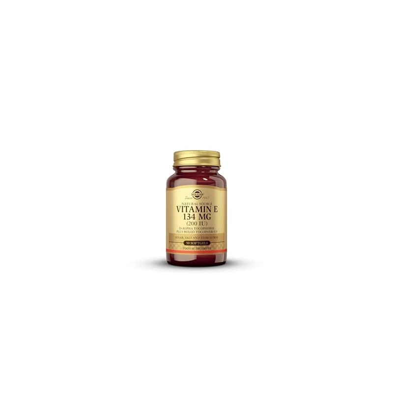 Solgar Vitamin E Natural Source 134 mg (200 IU) Softgels