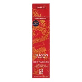 Hosley 120 Pack Incense Sticks – Dragon's Blood – Perfect for Home, Wedding, Spa, Meditation & Aromatherapy