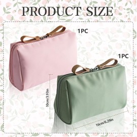 EUYKQNOI 2 Stück make up bag kosmetiktasche groß Kulturtasche Kosmetiktasche Waschtasche Makeup Organizer Multifunktionaler Reisen Kulturtasche für Damen Mädchen,kosmetikbeutel