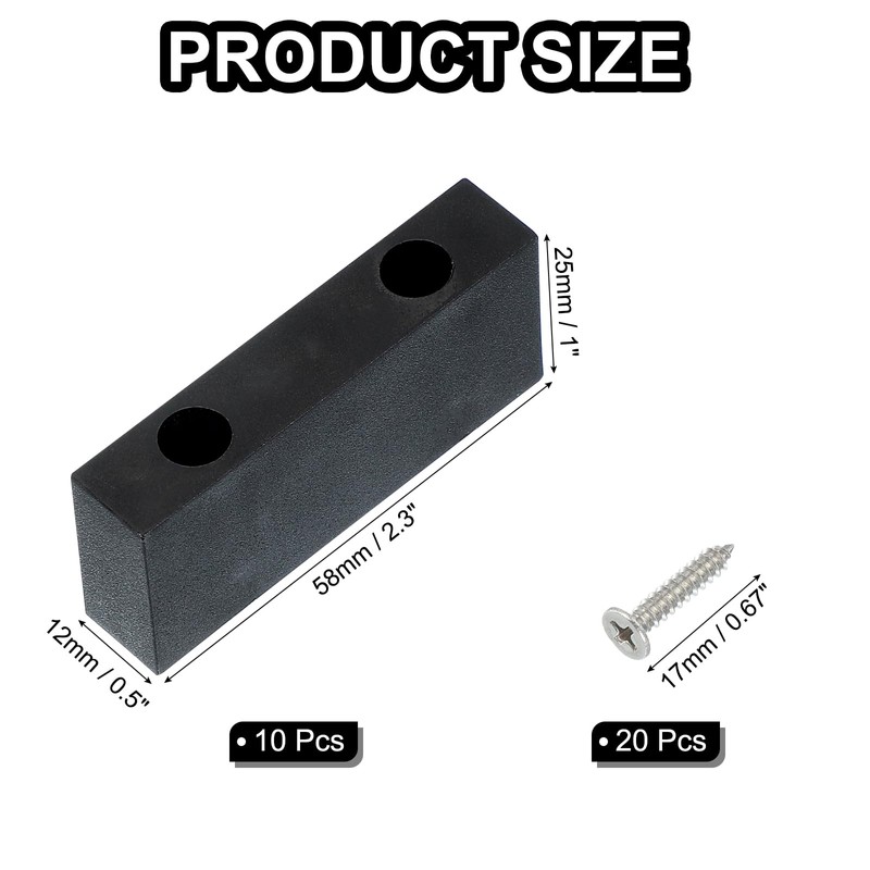 sourcing map Sliding Window Locks Security Window Stoppers, Adjustable Window