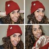 YANIBEST Womens Satin Lined Knit Beanie Hat Acrylic Winter Hats