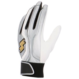 SSK EBG5200WF2 General Use Single Band Gloves (Both Hands) Silver x White (9510) M