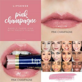 LipSense Pink Champagne SeneGence Long Lasting Lip Color - Huge Sale 700153794855