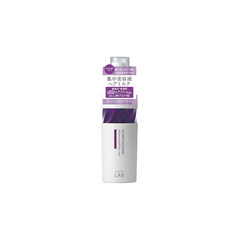 unlabel EX Bounce Hair Milk, Exosome, Non-Rinsing Treatment, Hair Care,