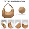 WITERY Shoulder Bags for Women PU Leather Retro Small Crossbody