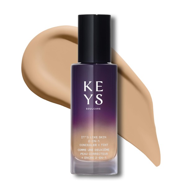 Keys Soulcare It's Like Skin 2-In-1 Concealer + Tint, Brightens