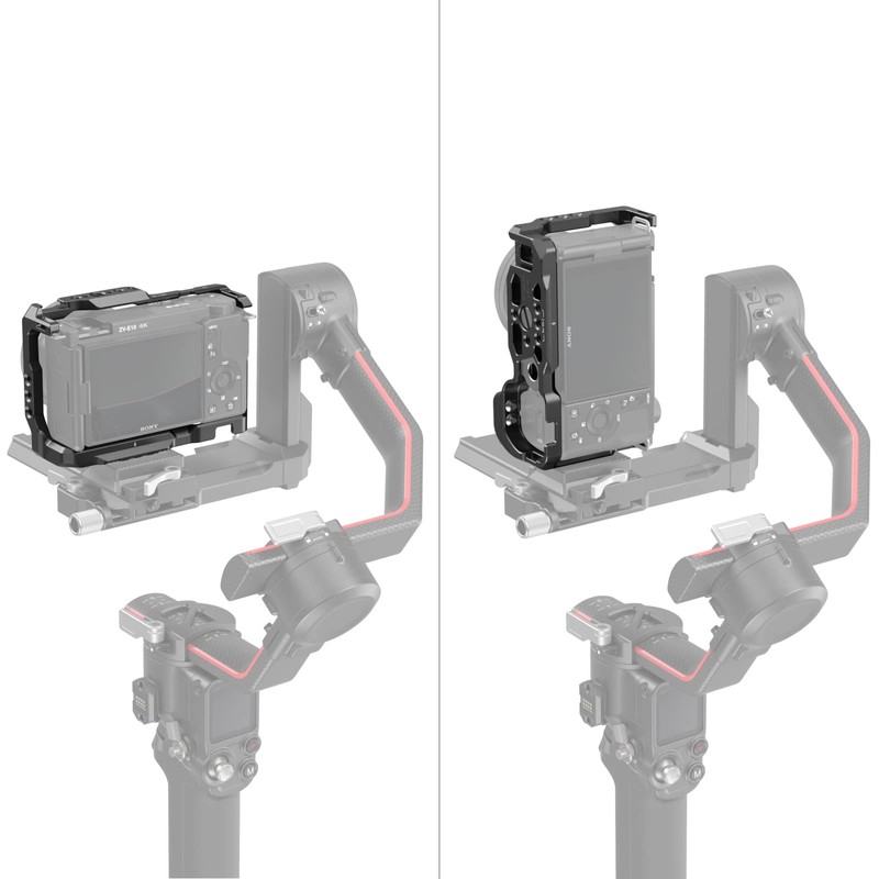 SmallRig ZV-E10 Cage with Grip / Built-in Quick Release Plate